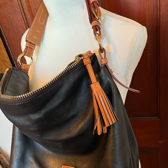 Dooney Burke hobo purse with only faint mark seen in pic. - Picture 8 of 11